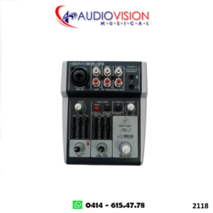 CONSOLA PASIVA 01 CANAL (CANON) ANALOGA 302USB  By UNIVERS