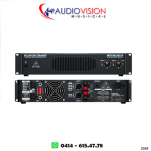 AMPLIFICADOR DE PODER 2.000W EP2000   BEHRINGER