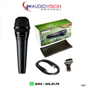 MICROFONO DE MANO CON CABLE PGA57   SHURE