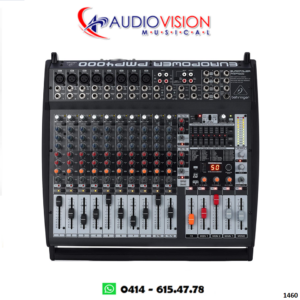 CONSOLA AMPLIFICADA 16 CANALES 1.600W PMP4000  By BEHRINGER