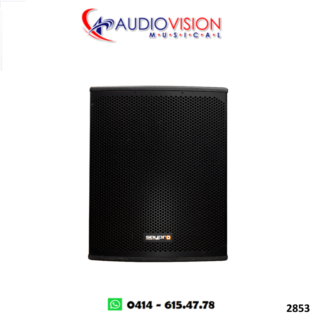 CORNETA AMPLIFICADA DE BAJO 18" 2.000W SUB PRO SA-18ZEUS SAYPRO