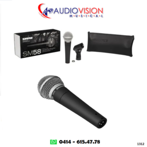 MICROFONO DE MANO SIN CABLE INCLUIDO SM58-LC  By SHURE