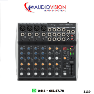 CONSOLA PASIVA 12 CANALES (2 CANON + 10 LINEAS) XENYX 1202SFX   BEHRINGER